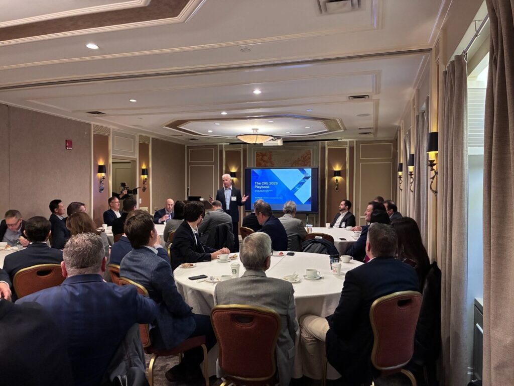 Commercial Real Estate Decision-Makers Convene at The Cornell Club for the CRE Leaders Circle at the Cornell Club in New York.